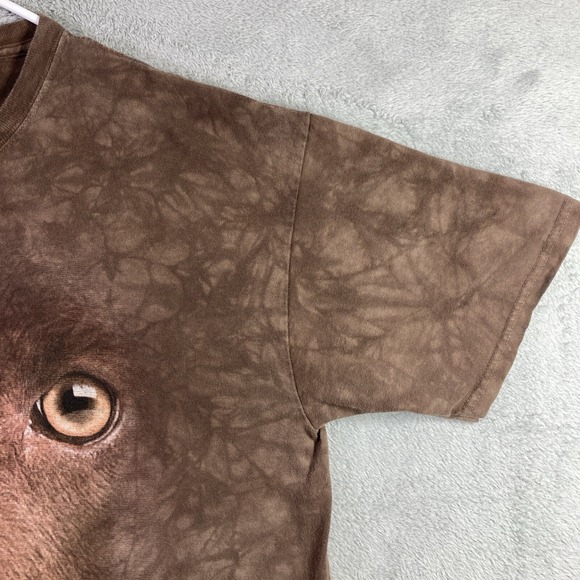 The Mountain Shirt Adult XL Brown Labrador Dog Face Graphic Tee Short Sleeve - Picture 5 of 13